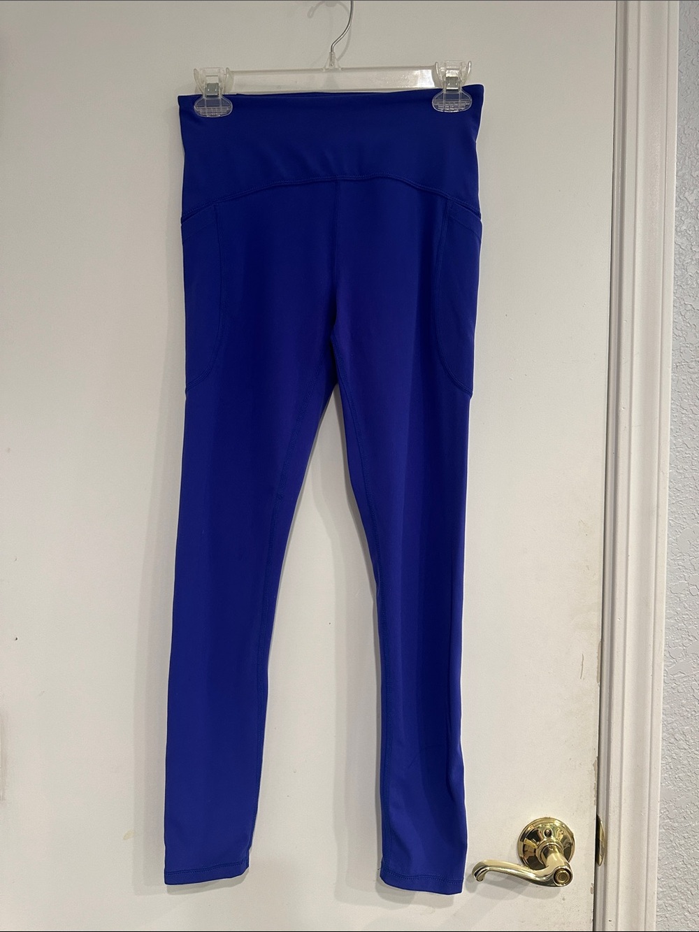 EUC Zella side pocket leggings in ultraviolet, size S.